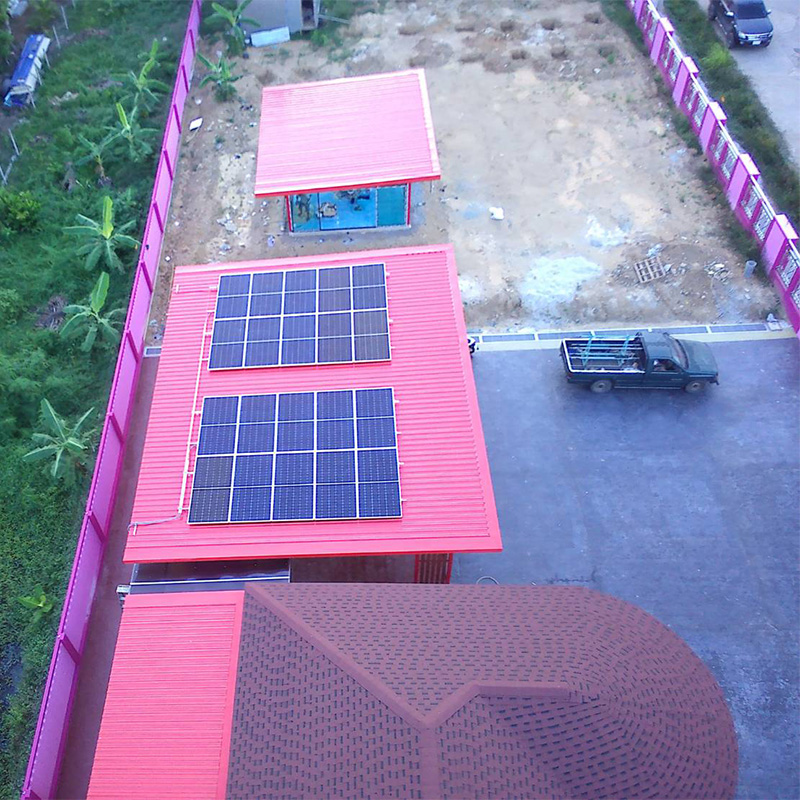 ระบบไฮบริด on ofgrid ขนาด10kw